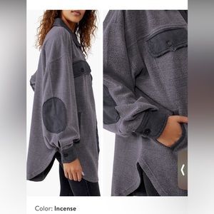 We the Free Ruby Fleece Shirt Jacket